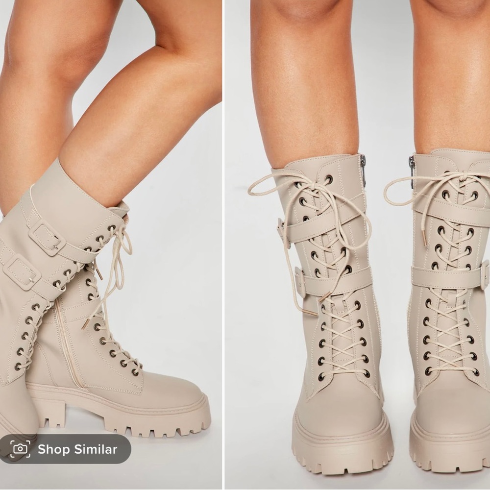 Thalia Combat Boots